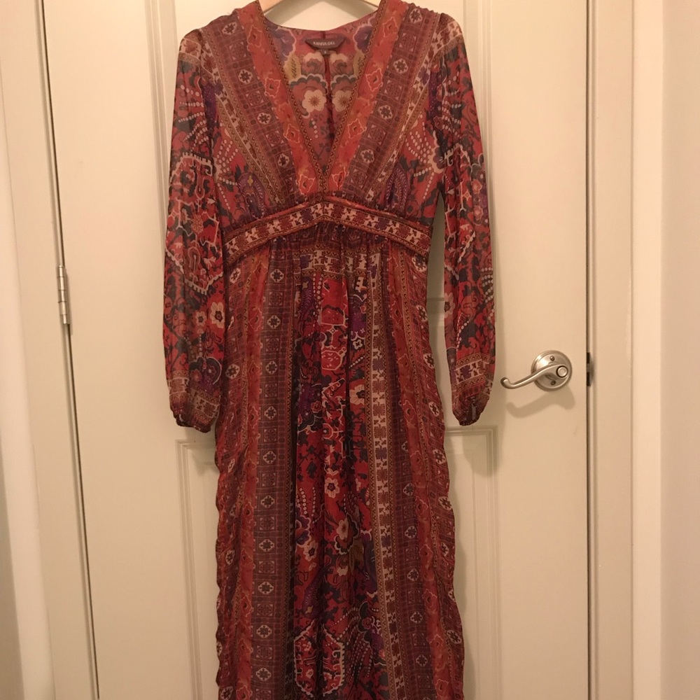 Anthropologie Ranna Gill maxi dress
